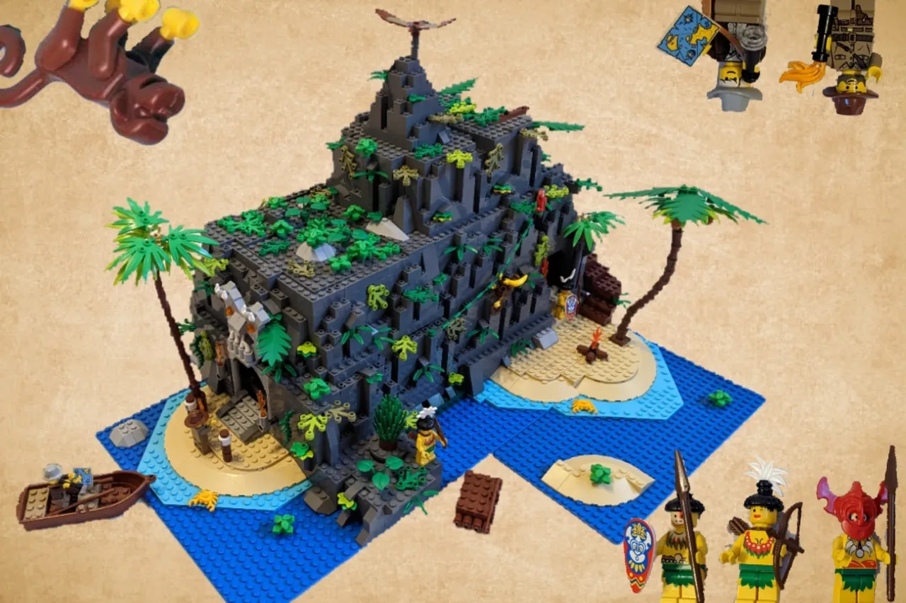 LEGO IDEAS - The Island Pirates Coaster