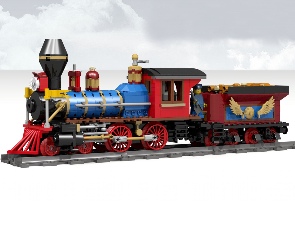 Lego best sale train locomotive