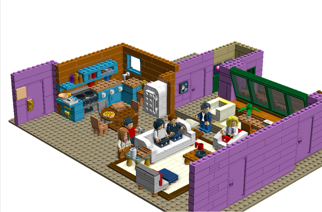 Lego Ideas Friends Monica And Chandler S Apartment
