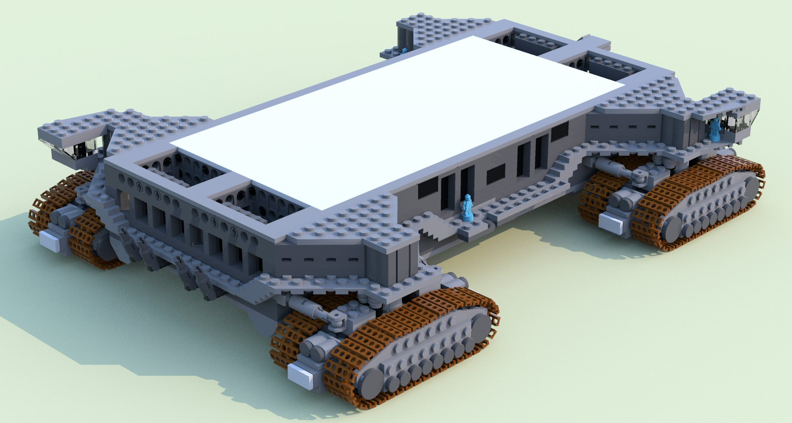 Saturn v crawler lego online