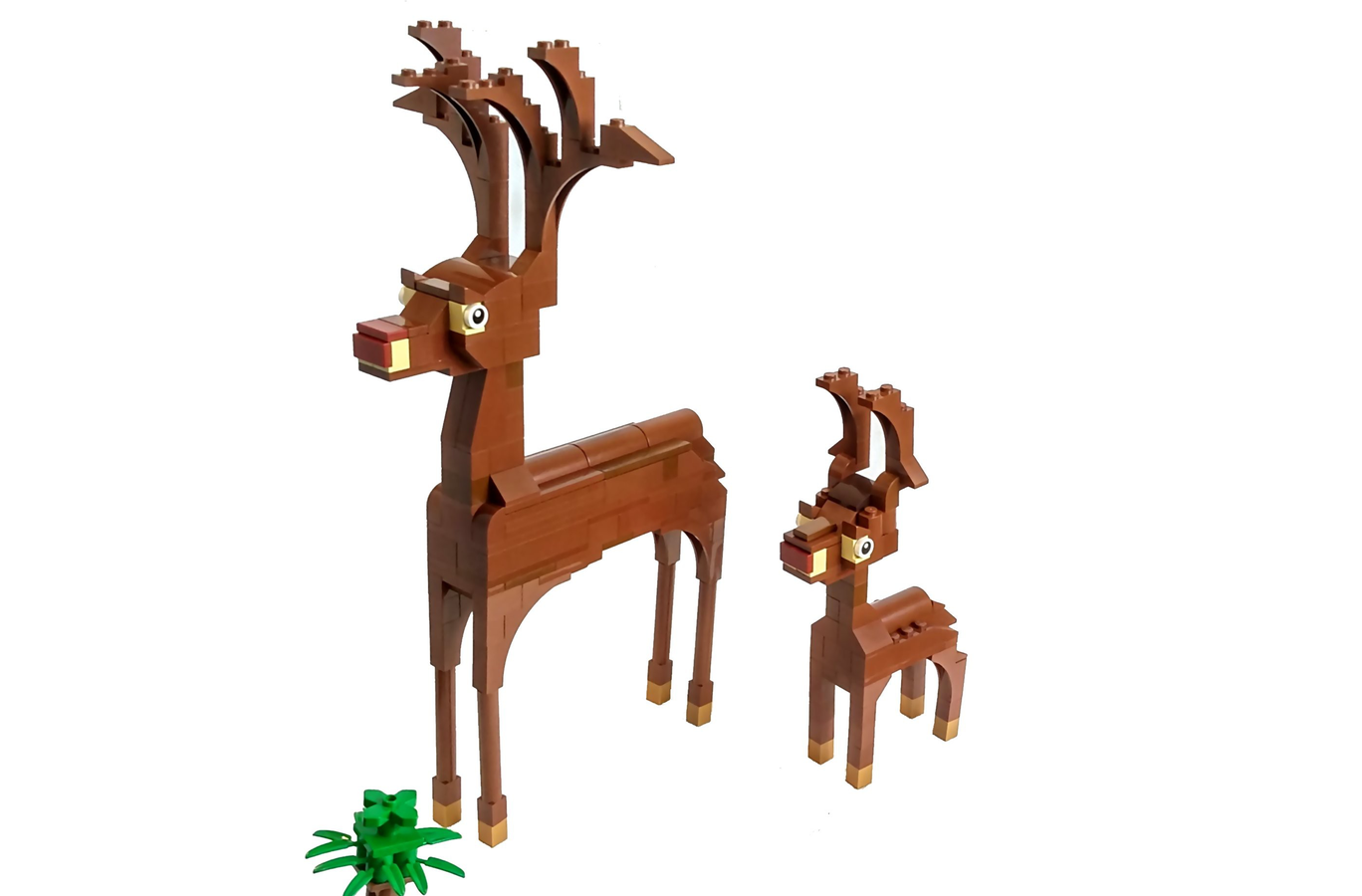 Lego reindeer best sale