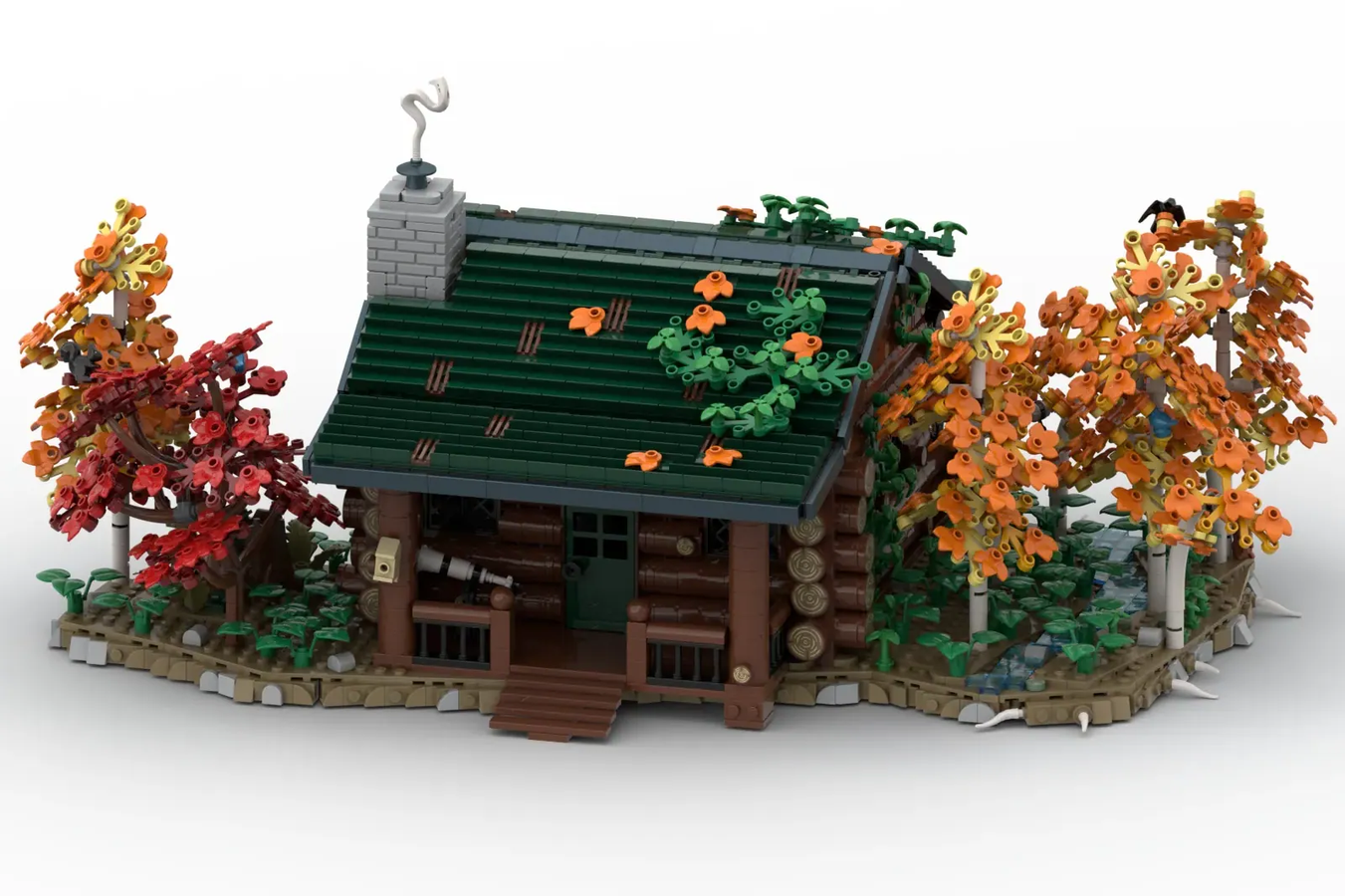 LEGO IDEAS Log Cabin