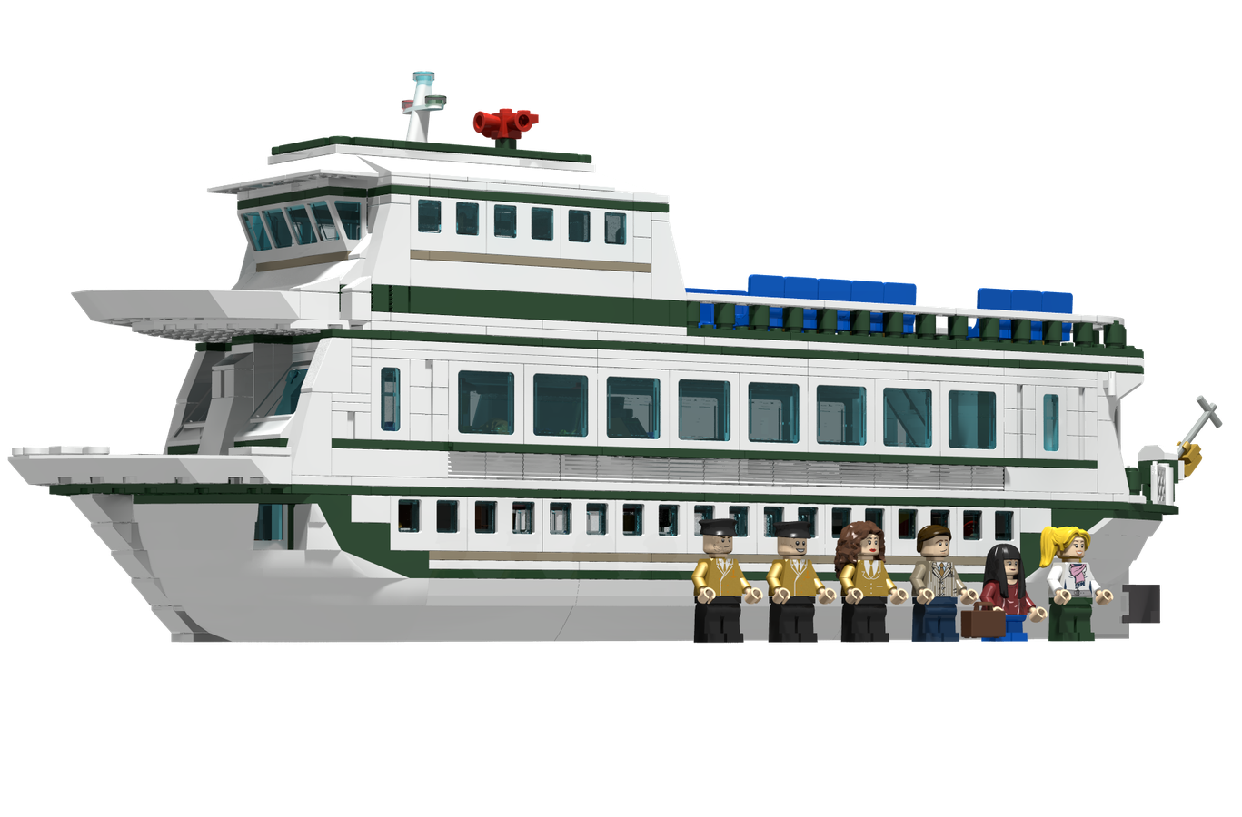 Lego store ferry boat