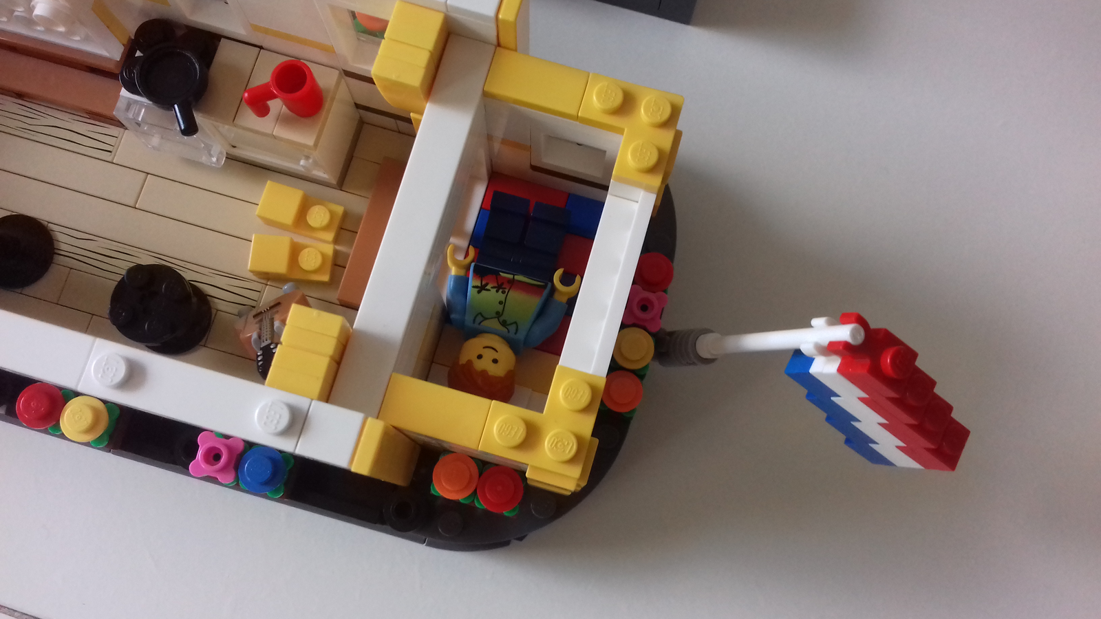 lego houseboat