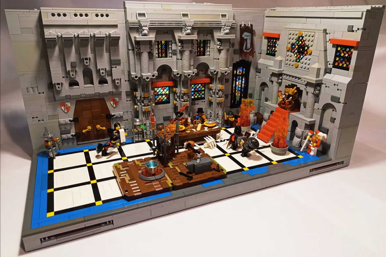 Throne best sale room lego