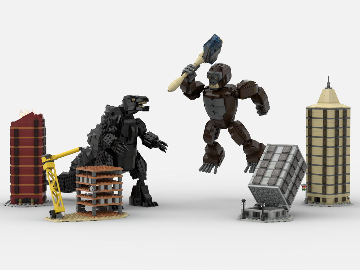 Lego godzilla sale sets 2014