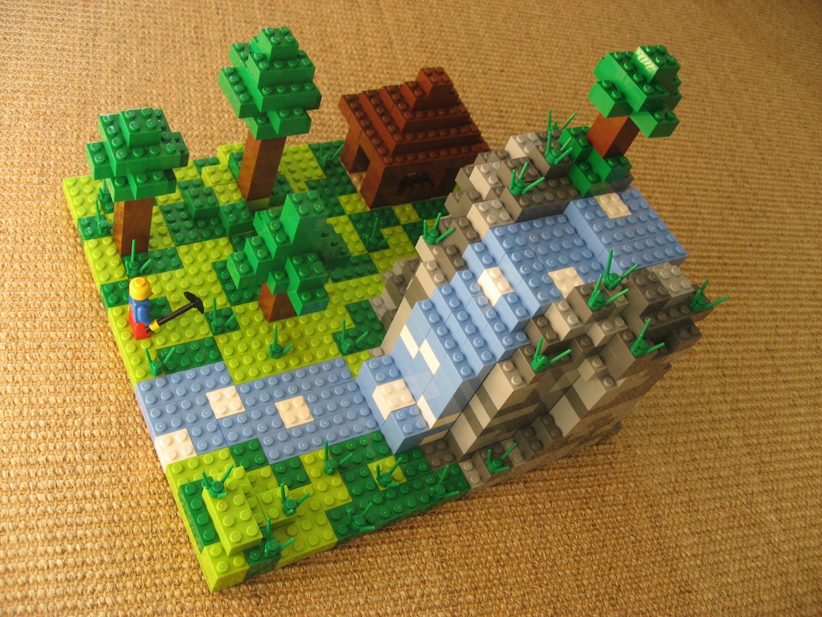 Lego minecraft build your own online creations