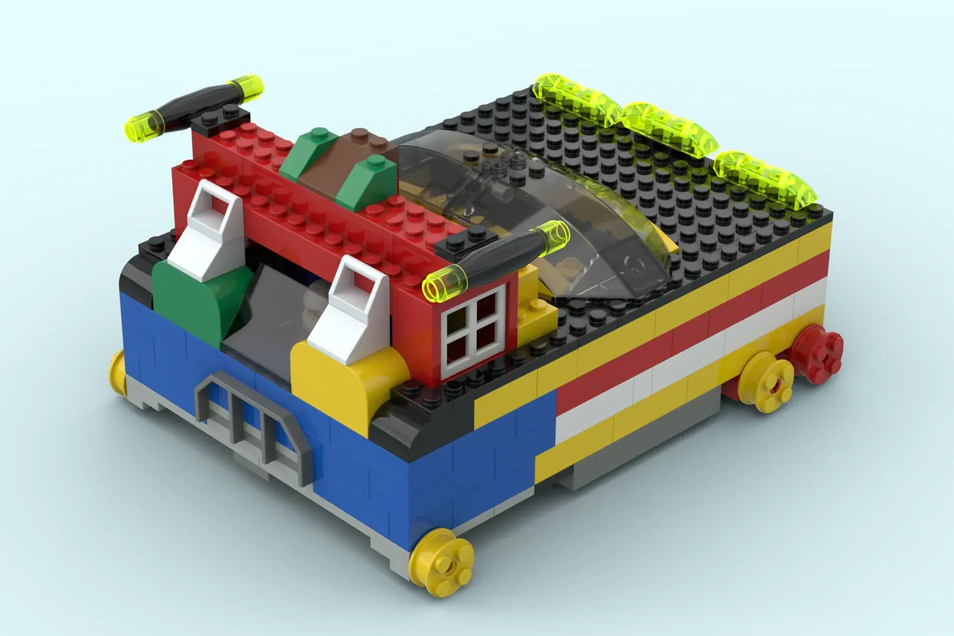 Lego cheap armored car