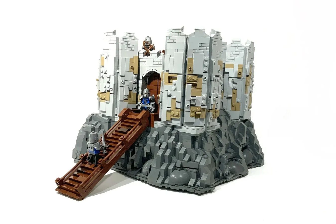 lego castle wall