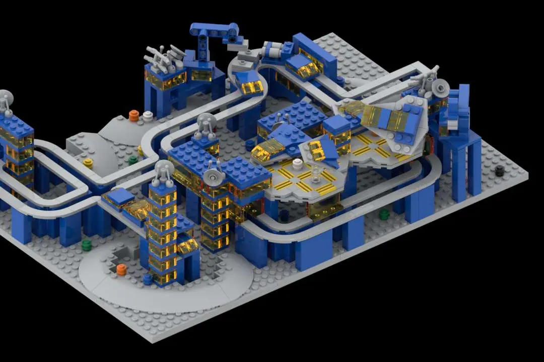 Lego city moon base hot sale