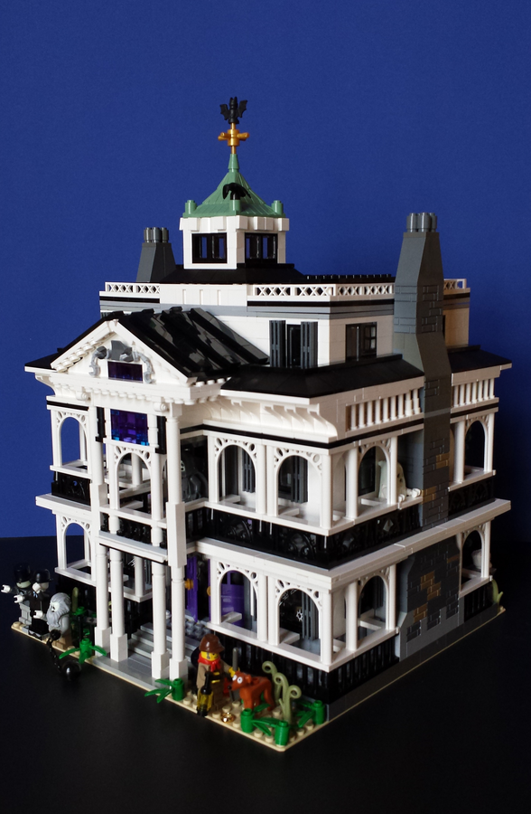 The haunted best sale mansion lego