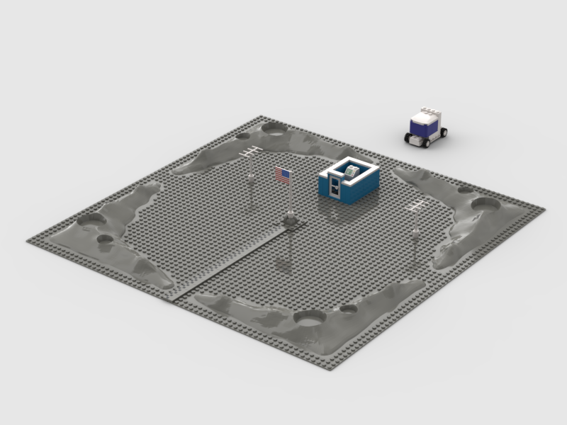 lego moon plate