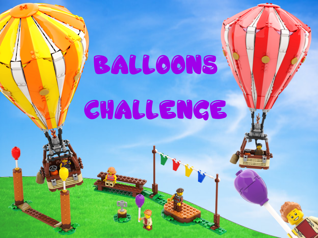 Lego hot cheap air balloon pieces