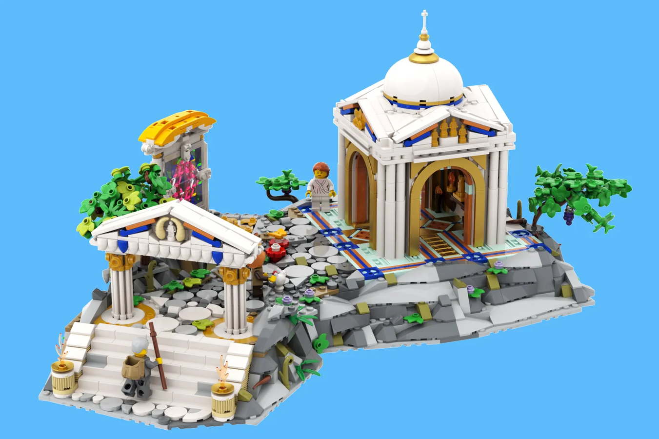 Lego mayan temple hot sale