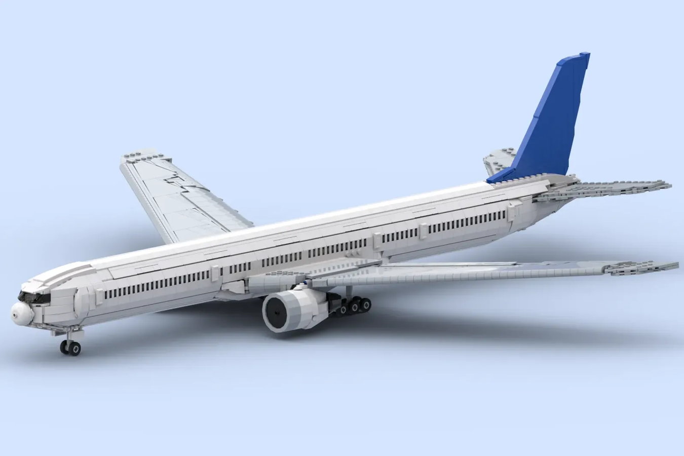 Flying The Friendly Skies: A LEGO Plane With 10,000 Parts BrickNerd All ...