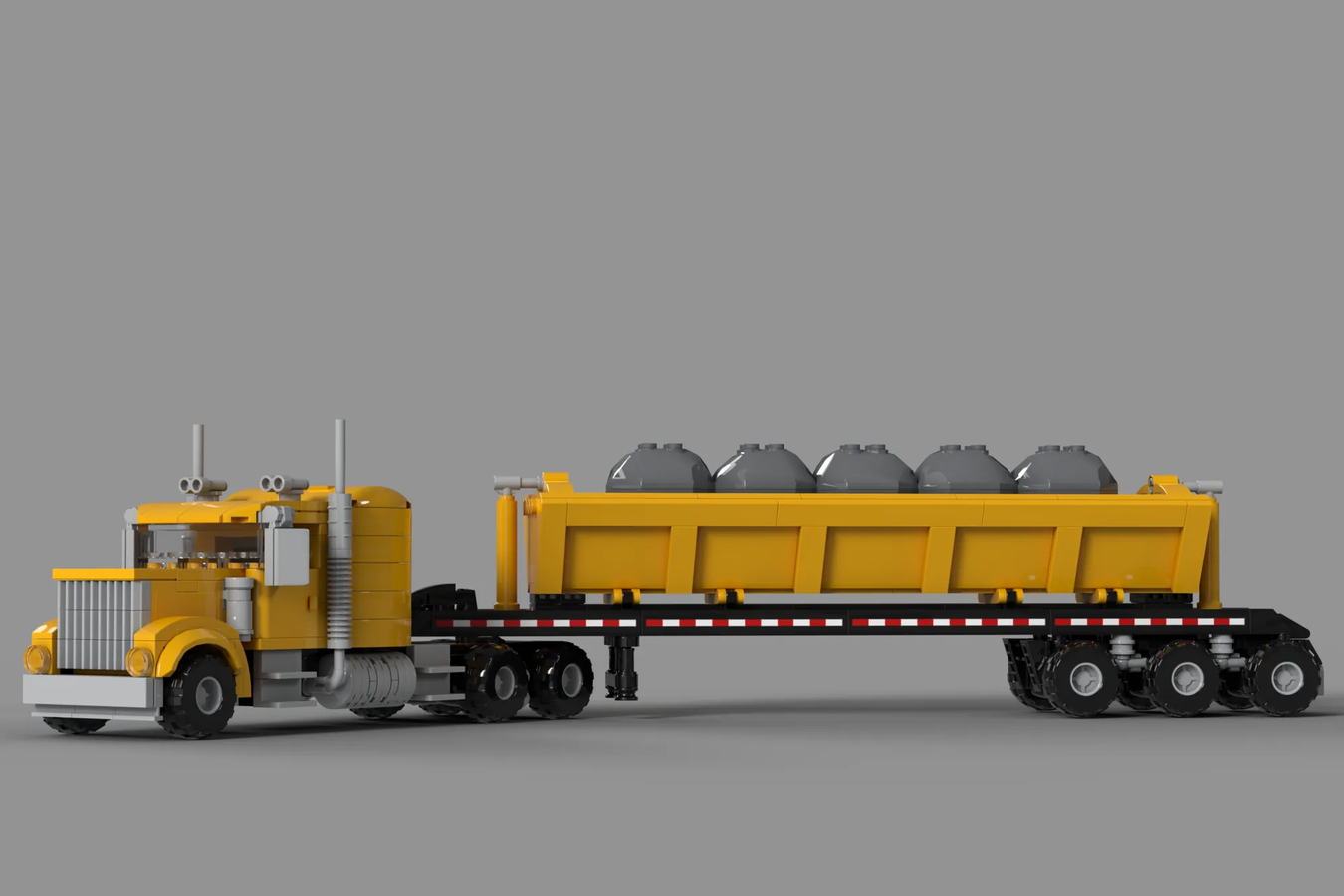 IDEAS Truck With Dump Trailer