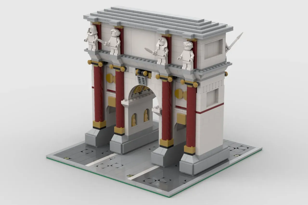 Lego roman online temple