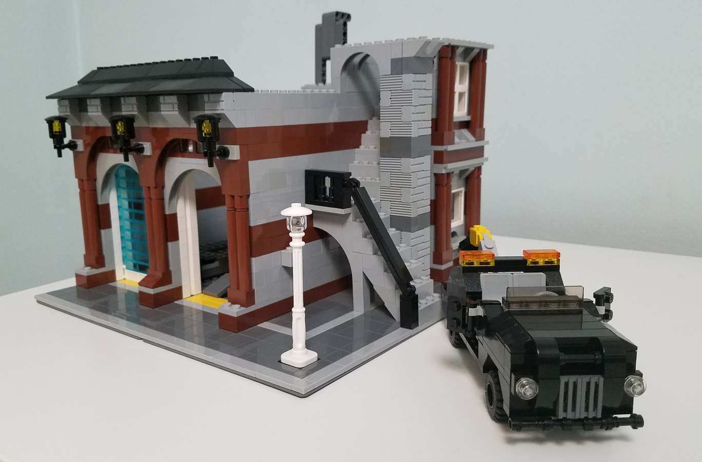 Lego cheap garage modular