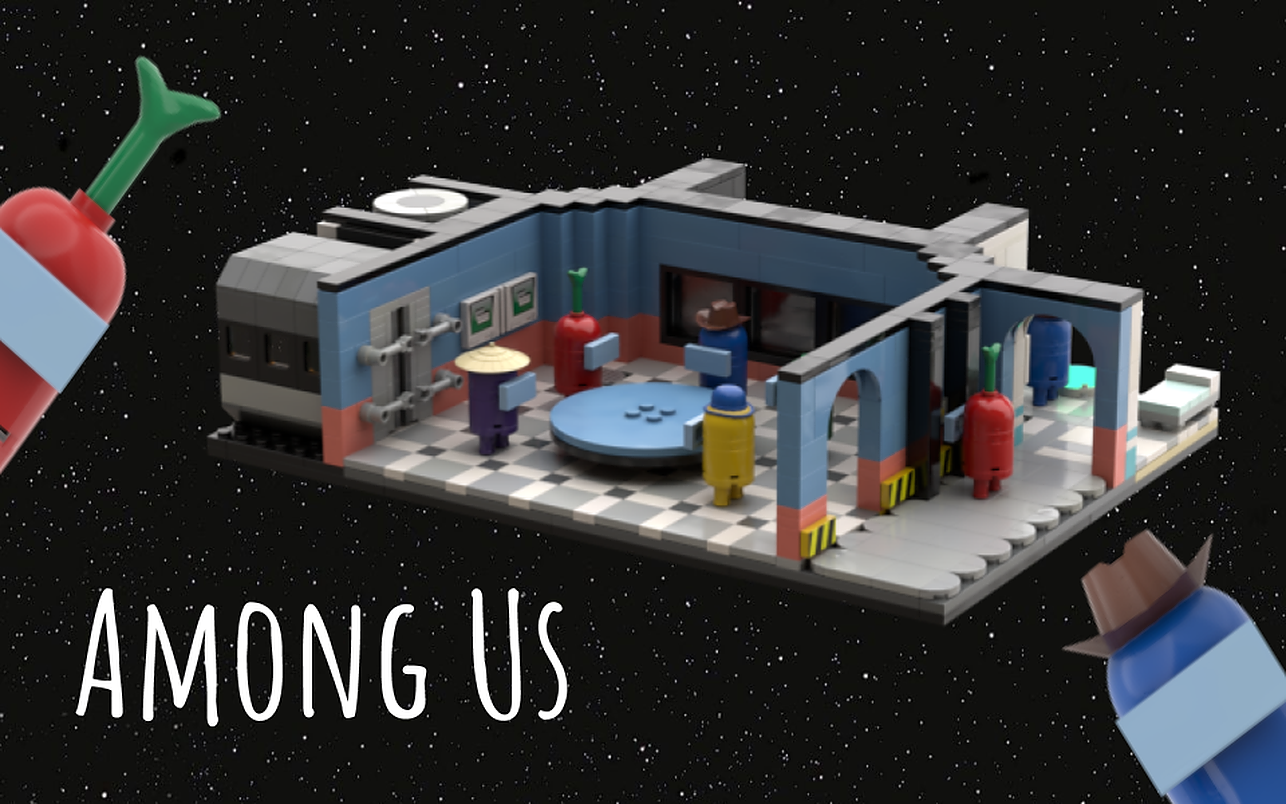 Among us lego ideas sale