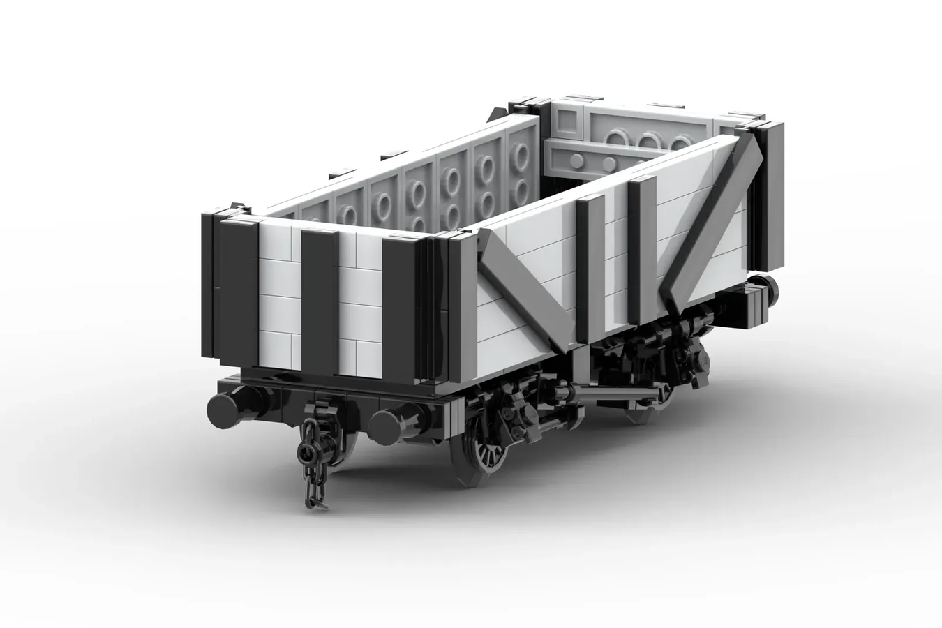 LEGO IDEAS British Open Plank Wagon (Rail Vehicle)