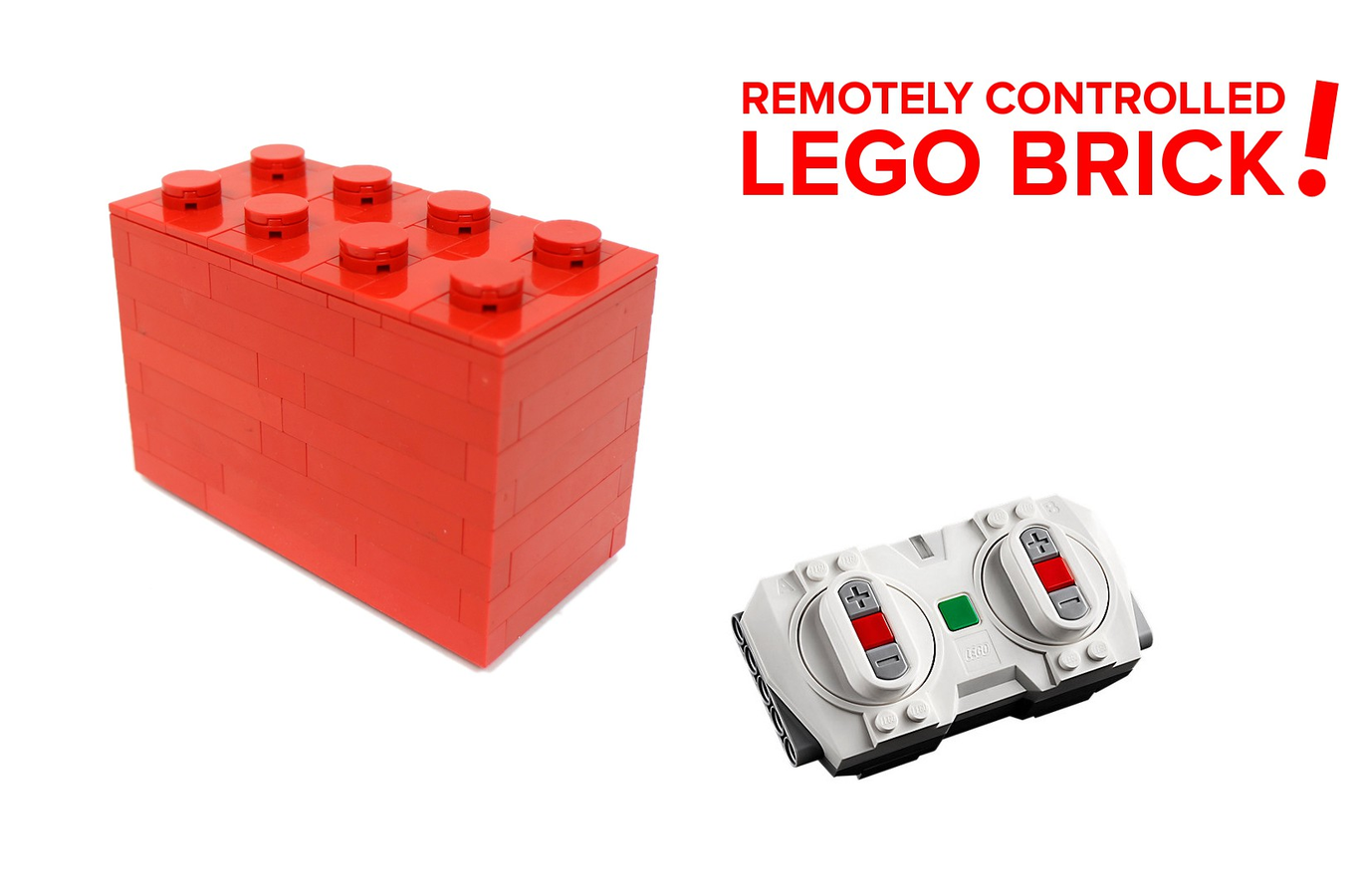 LEGO IDEAS Remotely Controlled LEGO Brick