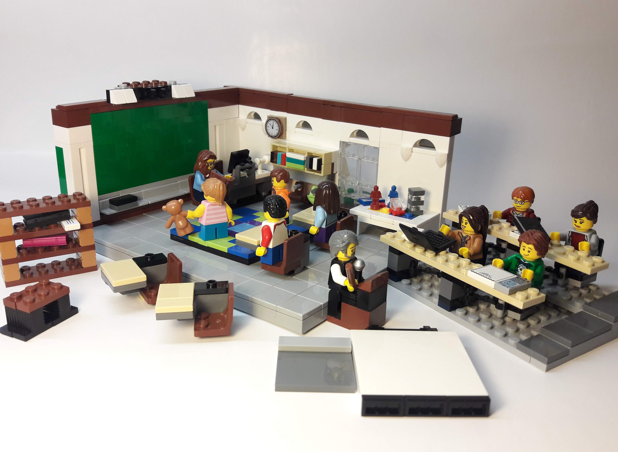 Lego classroom hot sale set