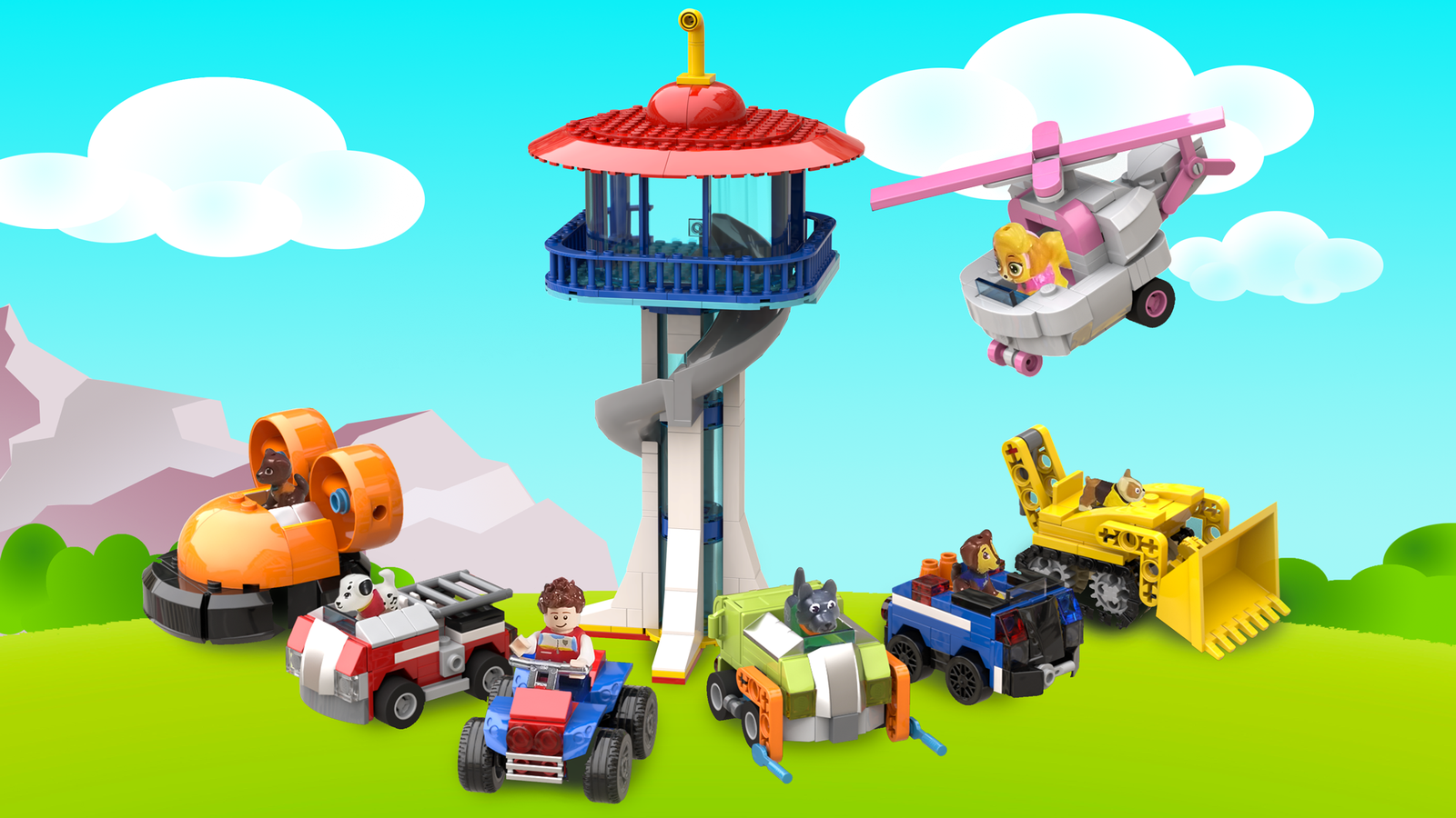 LEGO IDEAS - Paw Patrol: On A Roll! - Patrulla de la pata, Psi Patrol