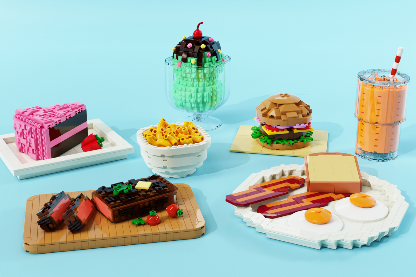 How to Make LEGO Food Picks - Eats Amazing.