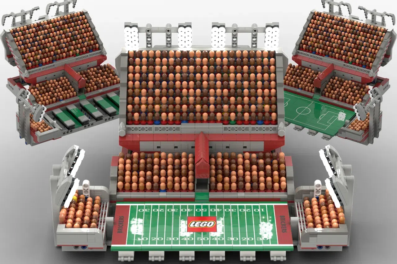 LEGO IDEAS Field and Fans Modular LEGO Stadium