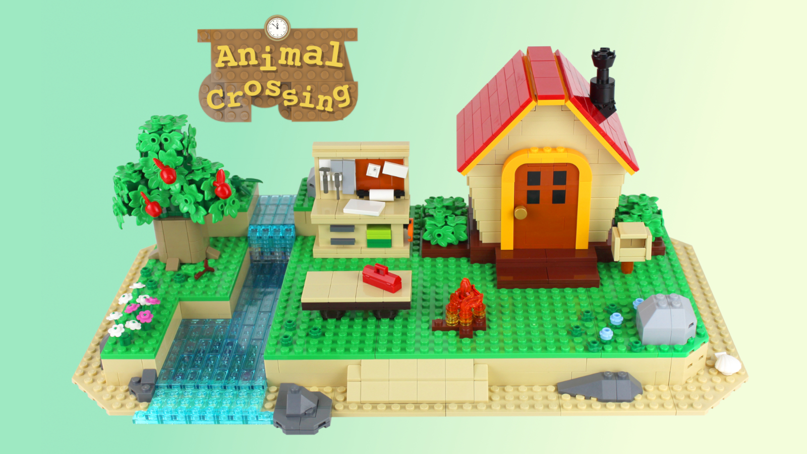 LEGO IDEAS Animal Crossing New Horizons Paradise