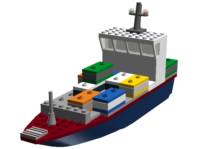 LEGO IDEAS - Cargo Ship