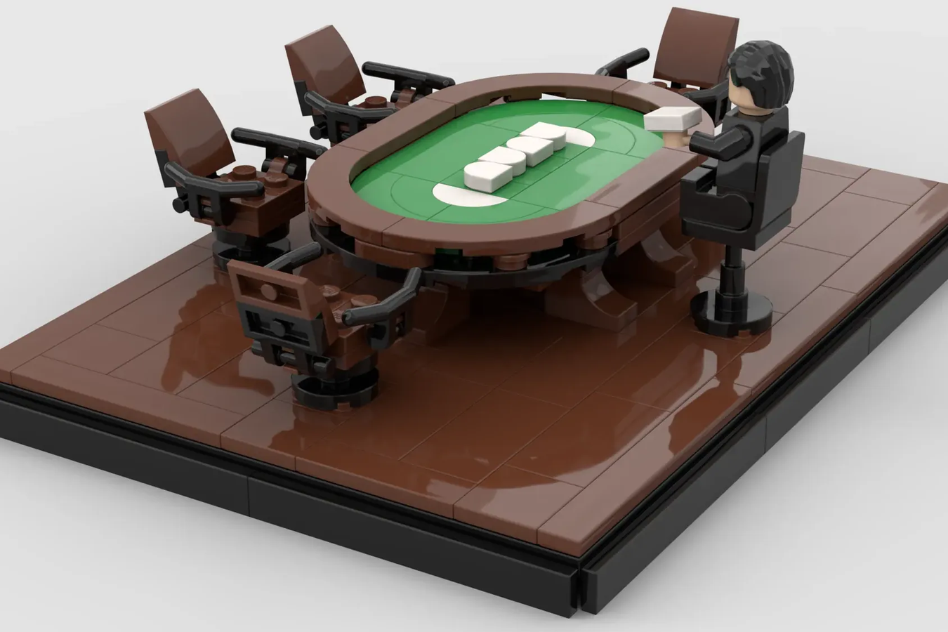 Lego sales poker table