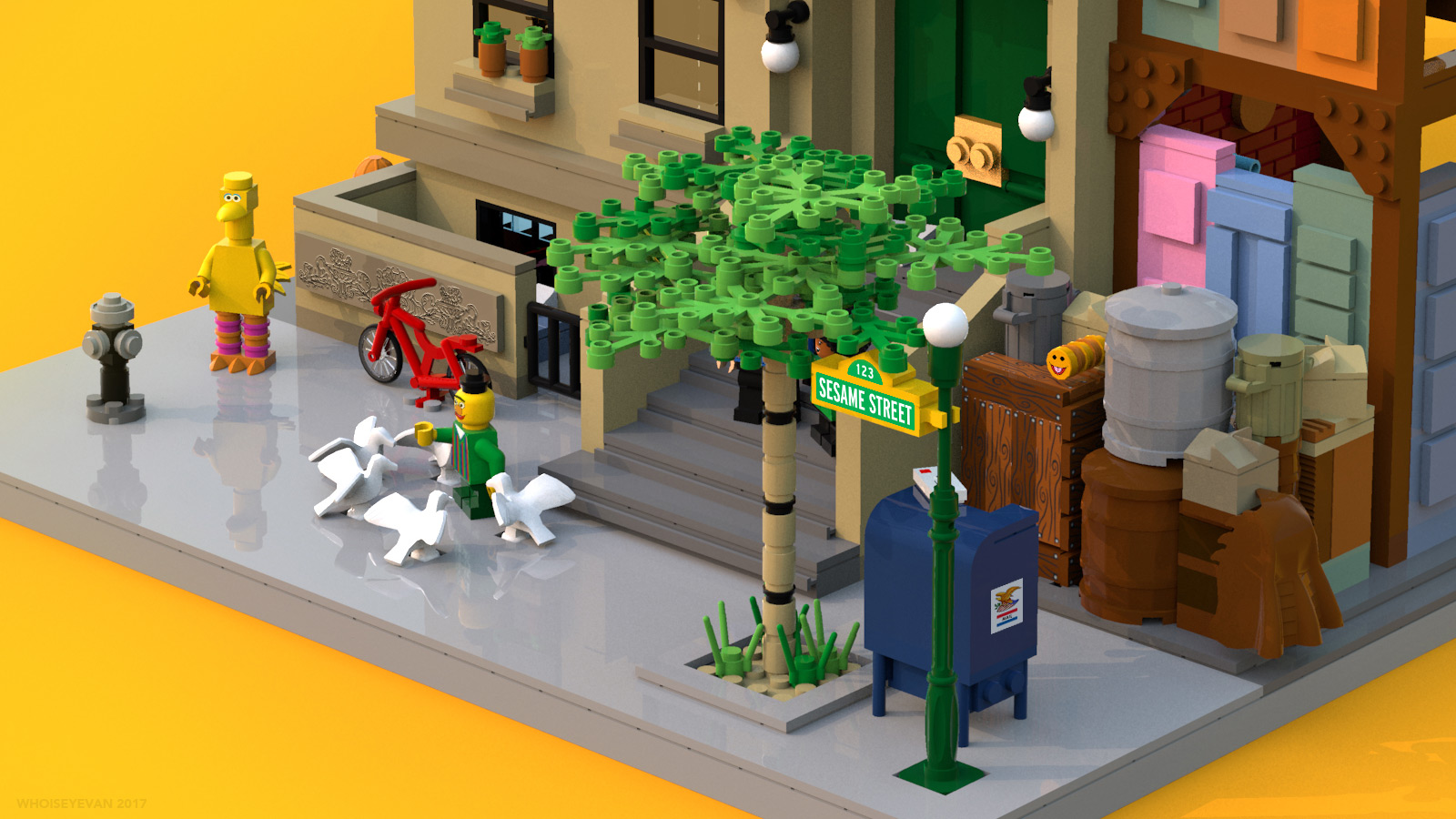 LEGO IDEAS 123 Sesame Street