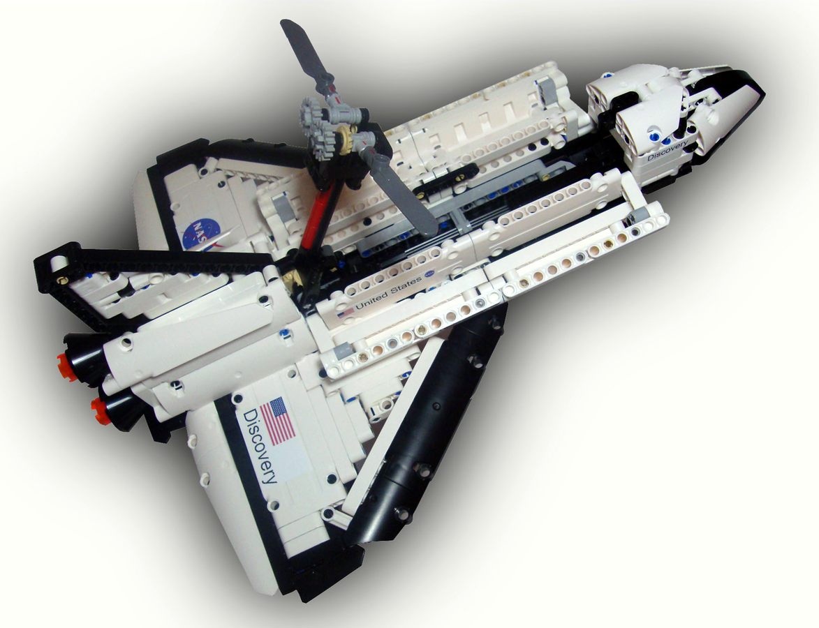 LEGO MOC Space Shuttle Discovery Fixes By Simon Lenz Rebrickable Build ...