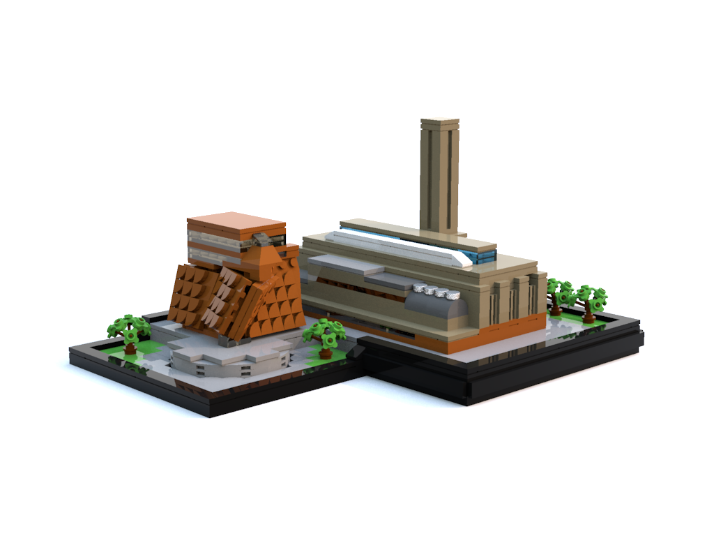 LEGO IDEAS - Tate Modern London - Microscale