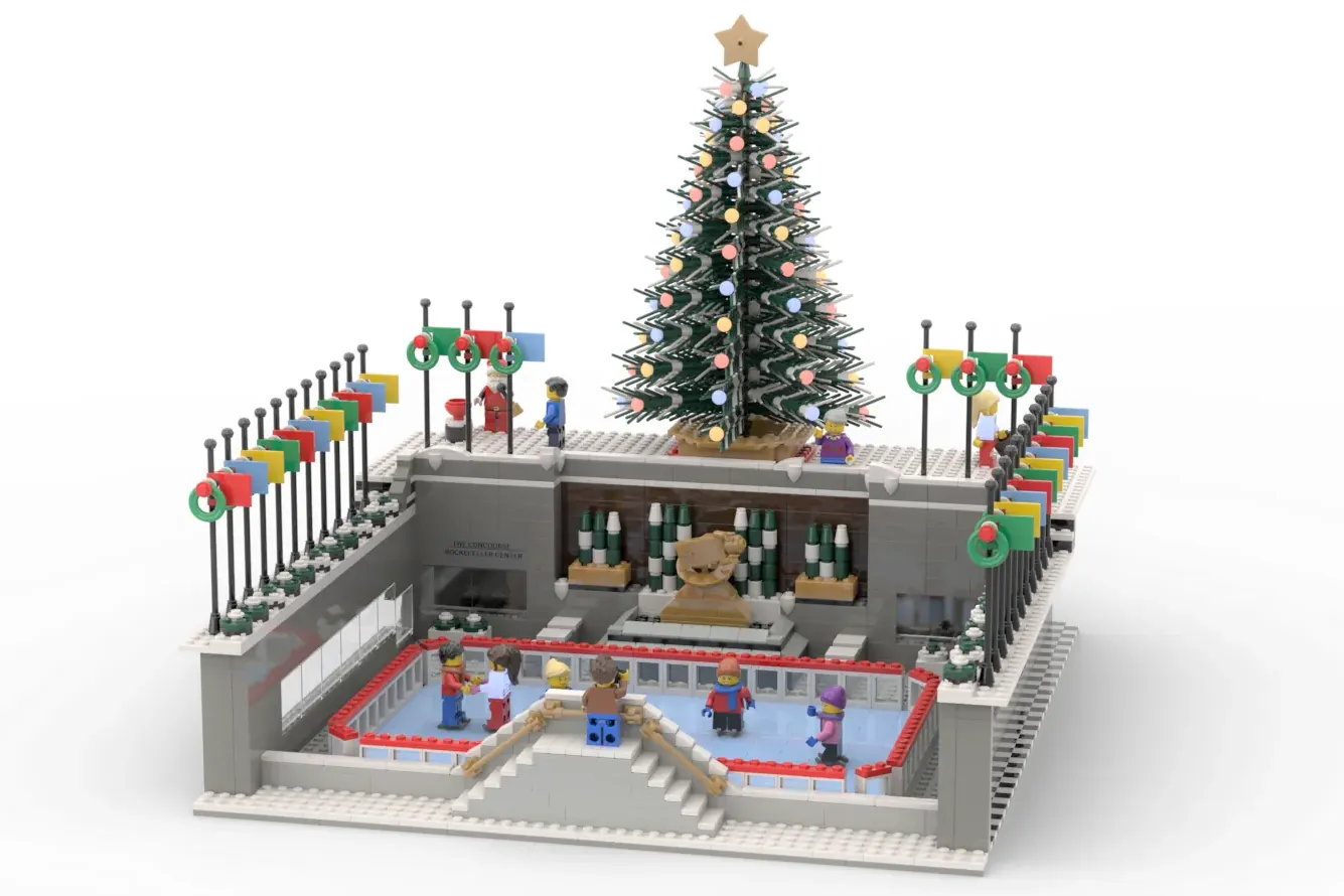 Lego rockefeller sale center