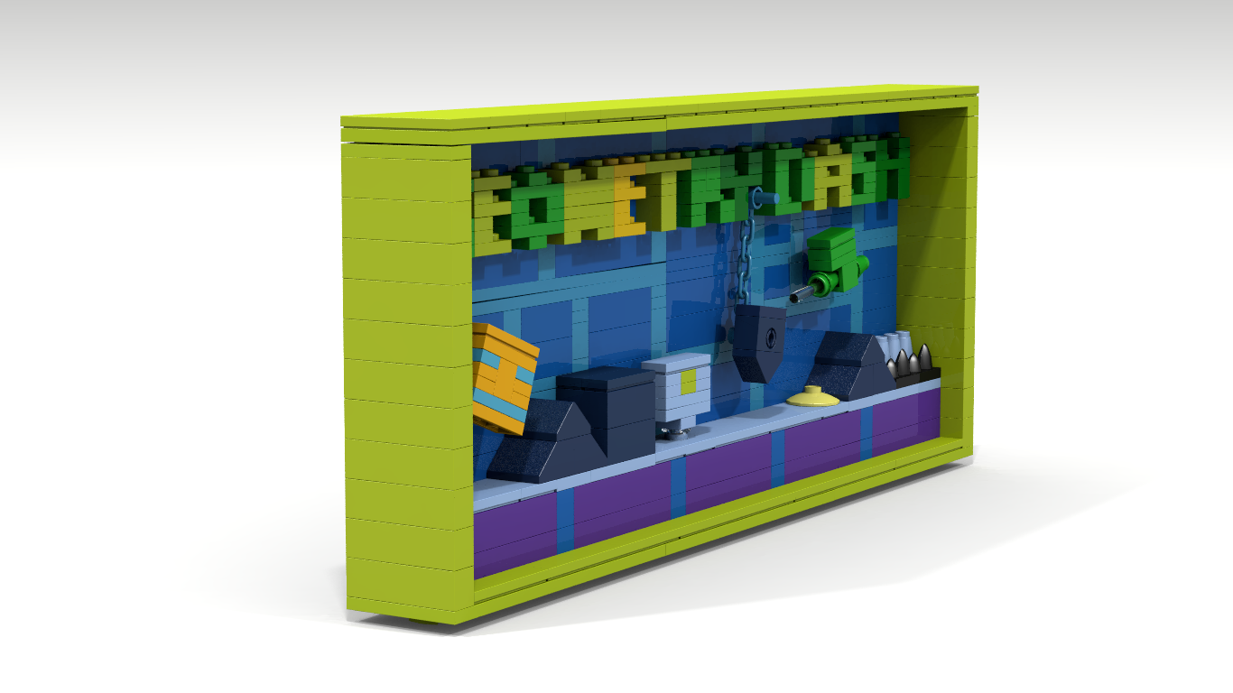 LEGO IDEAS Geometry Dash