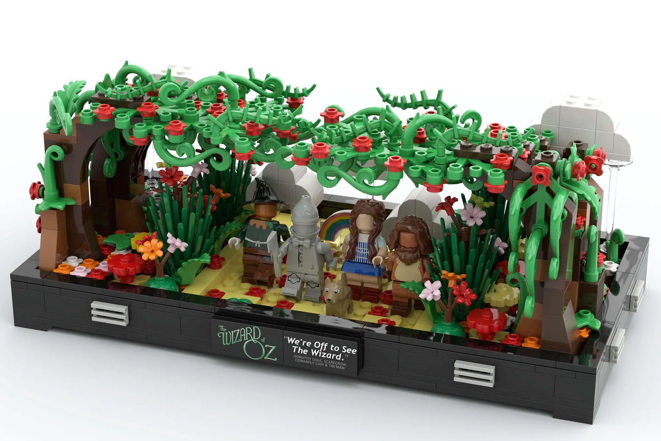 Lego cowardly lion hot sale