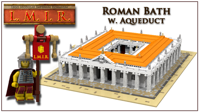 LEGO IDEAS - L.M.I.R. - Roman Bath with Aqueduct