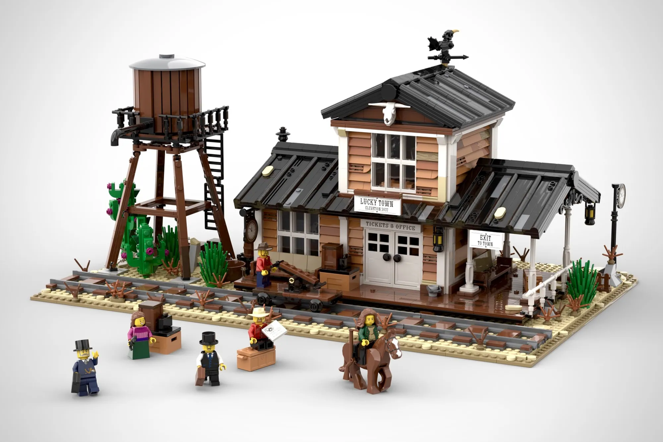 Lego wild sales west train