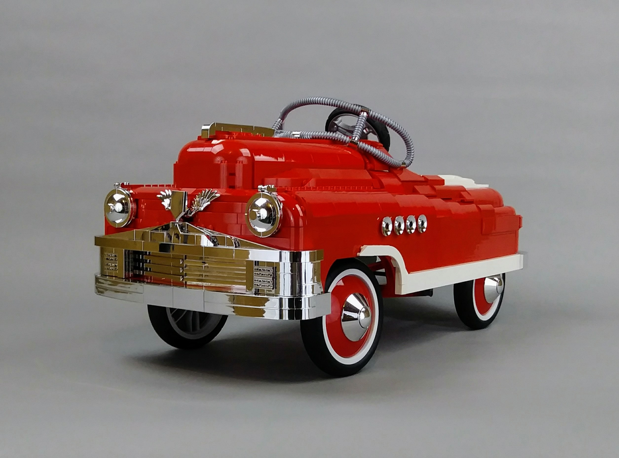 LEGO IDEAS 1950s Murray Torpedo Roadmaster Pedal Car