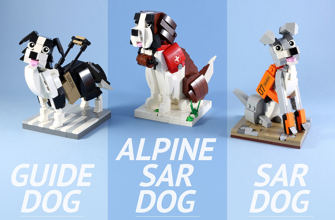 Lego dog online