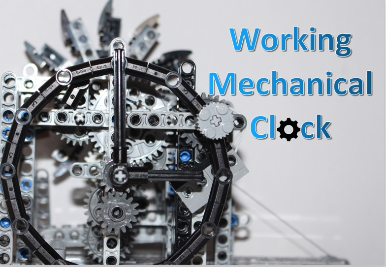 Working lego clock new arrivals