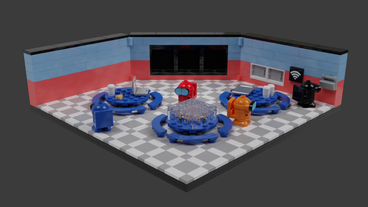 Lego Ideas Among Us The Skeld Cafeteria