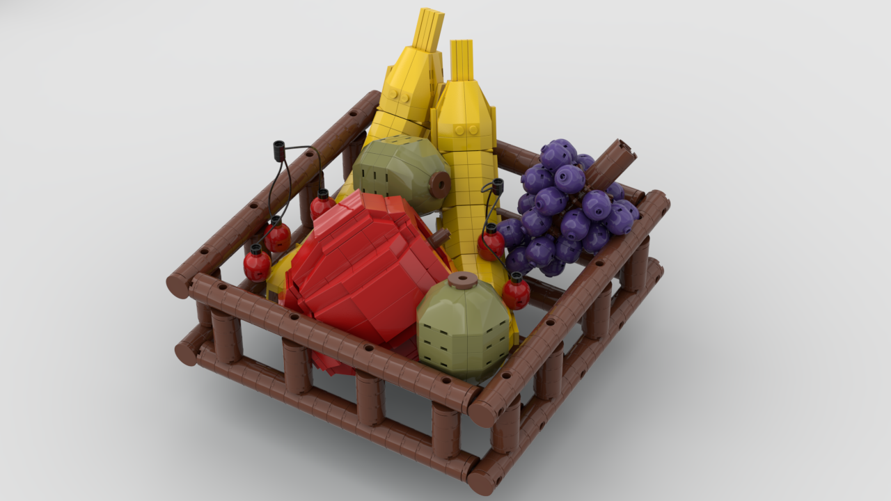 Lego on sale fruit tray