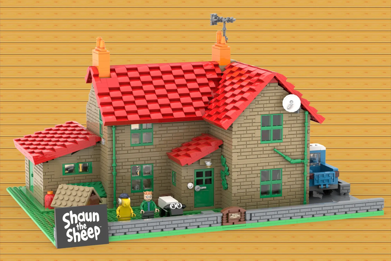 Lego shaun 2024 the sheep