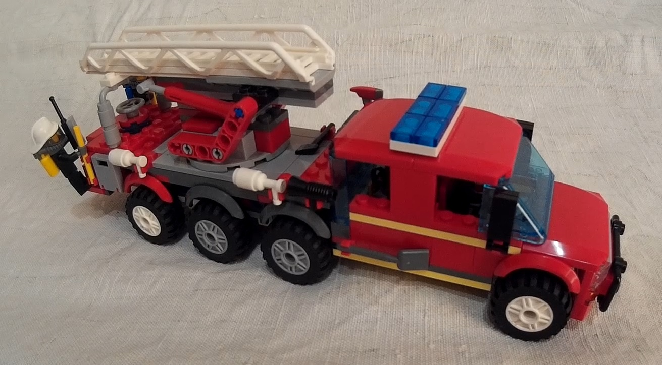 lego custom fire station