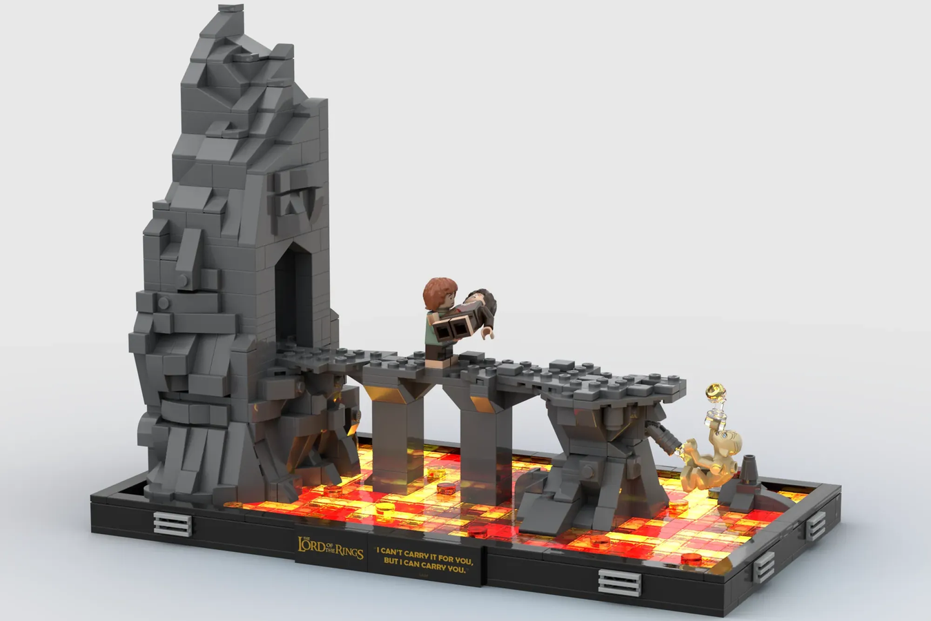 Le projet LEGO Lord of the Rings atteint 10K sur LEGO Ideas