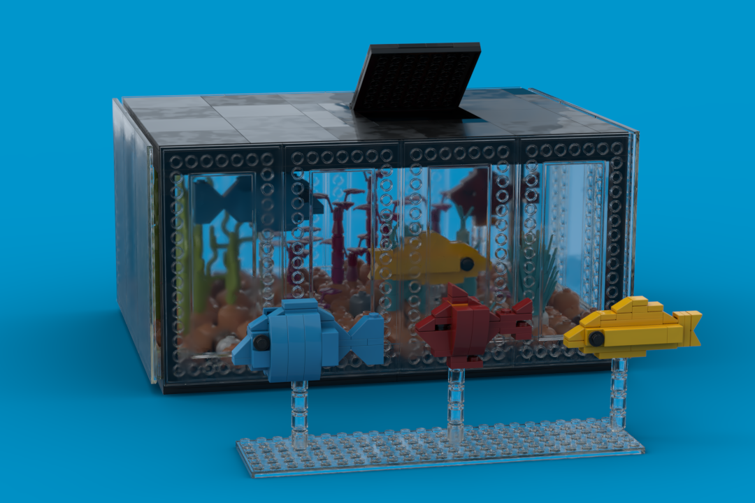 LEGO IDEAS Fish Tank Aquarium