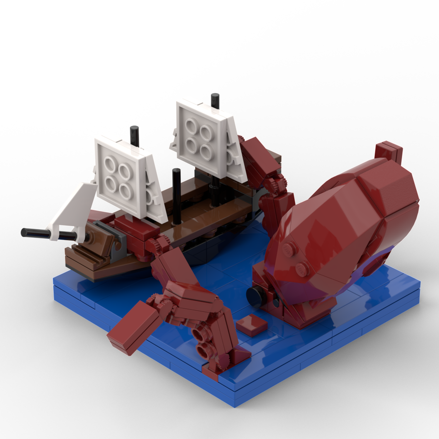 LEGO IDEAS - Clash of the Titans: Release the Kraken!